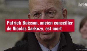 VIDÉO. Patrick Buisson, ancien conseiller de Nicolas Sarkozy, est mort