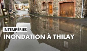 Inondation à Thilay