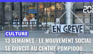 Centre Pompidou : après 13 semaines, la mobilisation se durcit