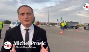 Le préfet de Haute-Corse Michel Prosic détaille le dispositif de sécurité routière pour le 31