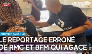 Le reportage erroné de RMC et BFM qui agace La Chapelle-Saint-Luc