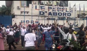 RDC: liesse des partisans du président Tshisekedi à l'annonce de sa réélection