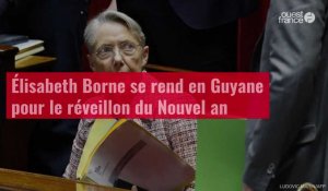 VIDÉO. Élisabeth Borne se rend en Guyane pour le réveillon du Nouvel an