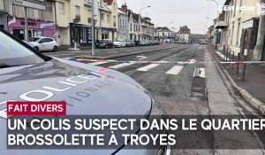Un colis suspect dans le quartier Brossolette à Troyes