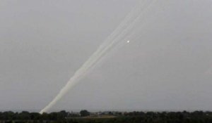 Roquettes tirées depuis le sud de la bande de Gaza en direction d'Israël