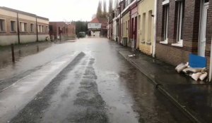 Ces rues figées par une énième crue de l’Aa, reportage rue Puype à Arques