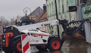 Inondations : à Montreuil, les habitants en ville basse se préparent à nouveau au pire