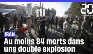 Iran : Au moins 84 morts après une double explosion près de la tombe d'un général iranien #shorts
