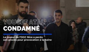 Le joueur de l'OGC Nice Youcef Atal condamné pour provocation à la haine
