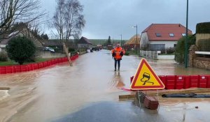 Des batardeaux provisoires à Frencq