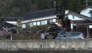 Images des dégâts causés par le séisme meurtrier au Japon
