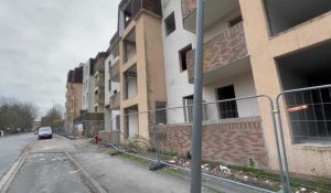 La démolition de la résidence Alsace a commencé dans le centre-ville de Bruay-La-Buissière