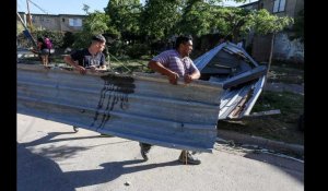 VIDÉO. Envol de structures, arbres cassés... une violente tempête a touché l'Argentine et l'Uruguay 