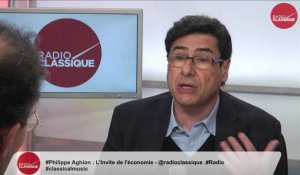 "Emmanuel Macron se prépare à s'adresser à une série de personnes laissées pour compte" Philippe Aghion (26/04/2017)