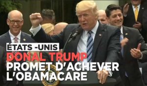 Obamacare : première victoire de Donald Trump