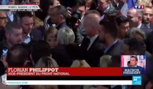 Macron élu président : Florian Philippot (FN) dénonce un "système" qui s'est "coalisé au second tour"