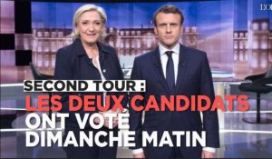 Second tour : Macron et Le Pen ont voté