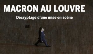 Macron au Louvre : décryptage d'une mise en scène