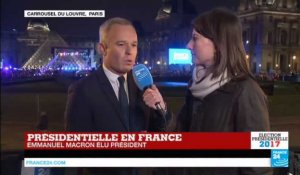 Emmanuel Macron président de la République élu : "C'est le résultat d'un large rassemblement"