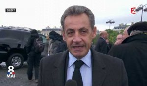 La première réaction de Nicolas Sarkozy à la victoire d'Emmanuel Macron