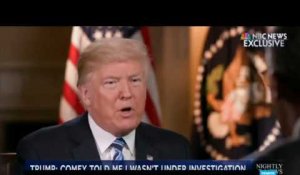 États-Unis : Donald Trump contredit la Maison-Blanche sur le limogeage du directeur du FBI