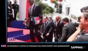 François Hollande : Retour sur ses bourdes et gaffes durant son quinquennat (Vidéo)