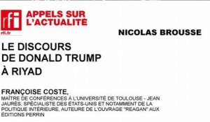 Le discours de Donald Trump à Riyad