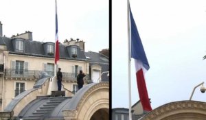Manchester: drapeaux en berne en France