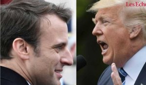 Trump - Macron, les enjeux d'une première rencontre
