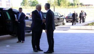 Trump participe à son premier sommet de l'Otan à Bruxelles