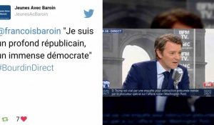 Baroin appelle à un sursaut de l'électorat contre les pleins pouvoirs à Macron