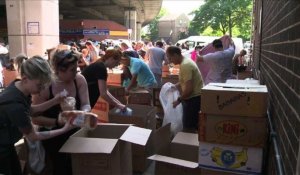 Londres: élan de solidarité pour les victimes de l'incendie