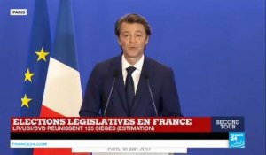 REPLAY - Discours de François Baroin, chef de file "Les Républicains", 1er parti d'opposition en France