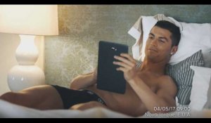 Cristiano Ronaldo complètement mégalo dans sa nouvelle pub (Vidéo)