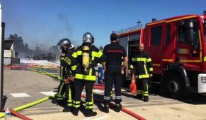 135 pompiers ont lutté contre un incendie à Sorgues
