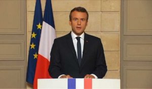 Macron paraphrase Trump: "make our planet great again"