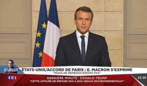 "Make our planet great again": la réponse cinglante de Macron à Trump