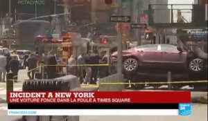 EN DIRECT - 1 mort et 20 blessés : Une voiture fonce sur des pétons à Times Square à New York