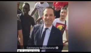 Benoît Hamon s'éclate avec des jeunes dans une cité (Vidéo)