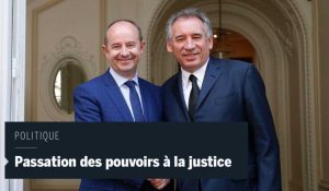 Pour Bayrou, la justice est "la clé de voûte d'une société de confiance"