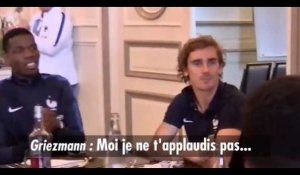Antoine Griezmann critiqué sur son comportement avec Raphaël Varane, il réplique (Vidéo)