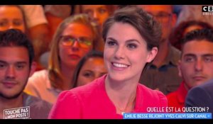 Émilie Besse confirme son départ de C8 pour Canal + sur le plateau de TPMP (Vidéo)