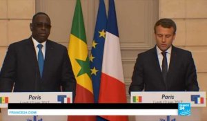 France - Sénégal : Emmanuel Macron a reçu Macky Sall à l'Élysée
