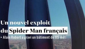 Nouvel exploit du "Spiderman français" 
