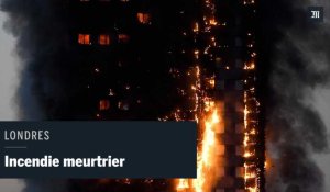 Incendie à Londres : un immeuble de 27 étages part en fumée