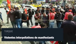1er-Mai en Turquie : des manifestants violemment interpellés 