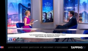 Louis Aliot accuse Quotidien et Mediapart d'espionnage (vidéo)