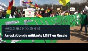 Russie : des militants LGBT arrêtés pour leur soutien aux homosexuels de Tchétchènie