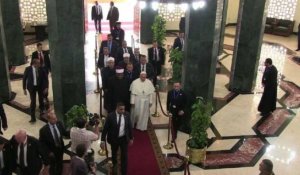 Le pape François visite l'institution d'Al-Azhar au Caire