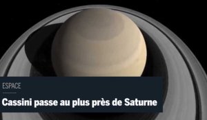 Quand la sonde Cassini plonge entre Saturne et ses anneaux